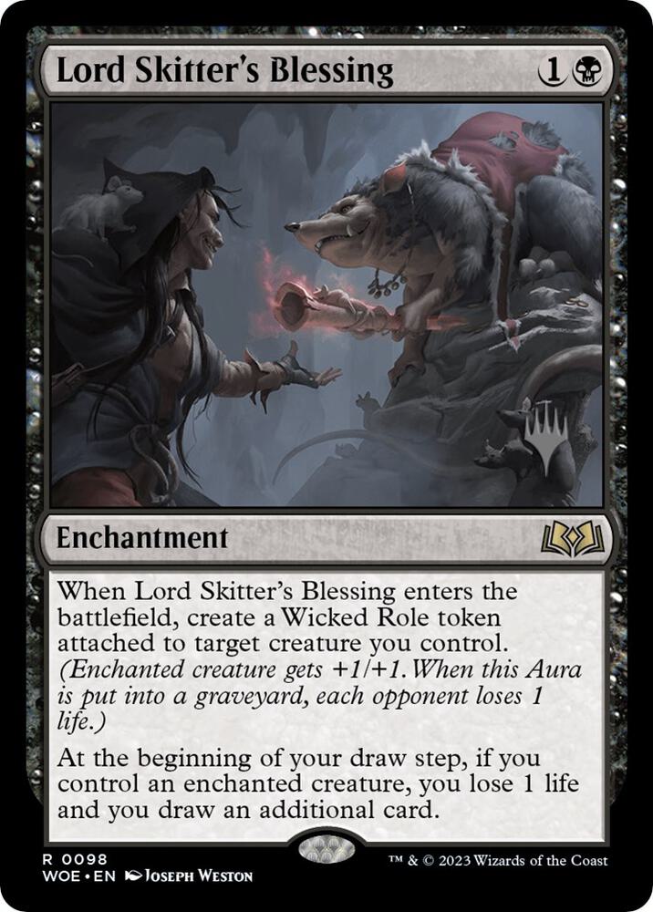 Lord Skitter's Blessing [Promo Pack: Wilds of Eldraine] 98