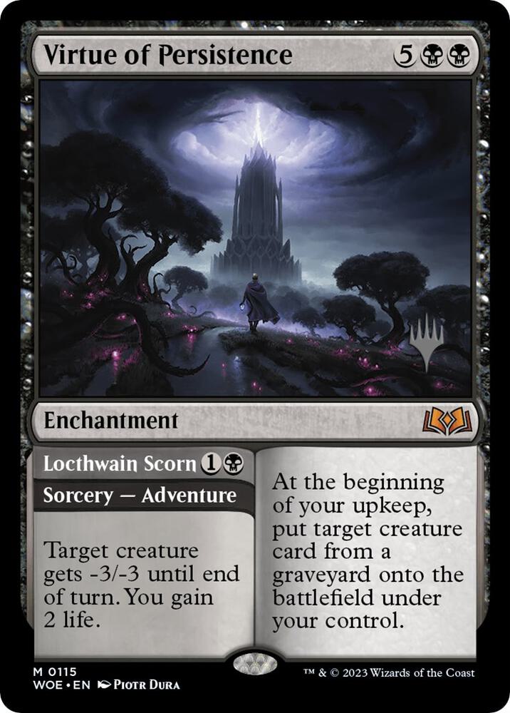 Virtue of Persistence [Promo Pack: Wilds of Eldraine] 115