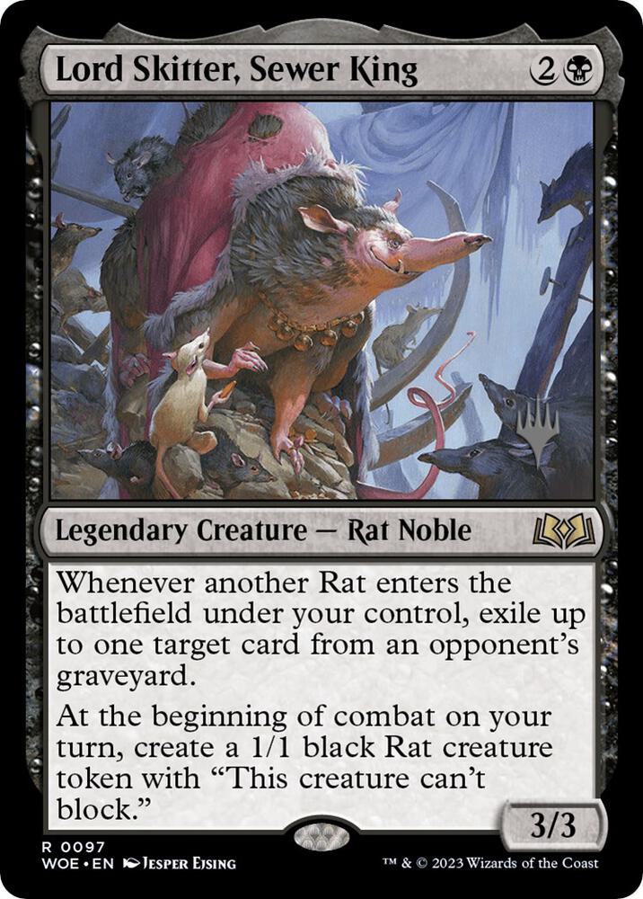 Lord Skitter, Sewer King [Promo Pack: Wilds of Eldraine] 97