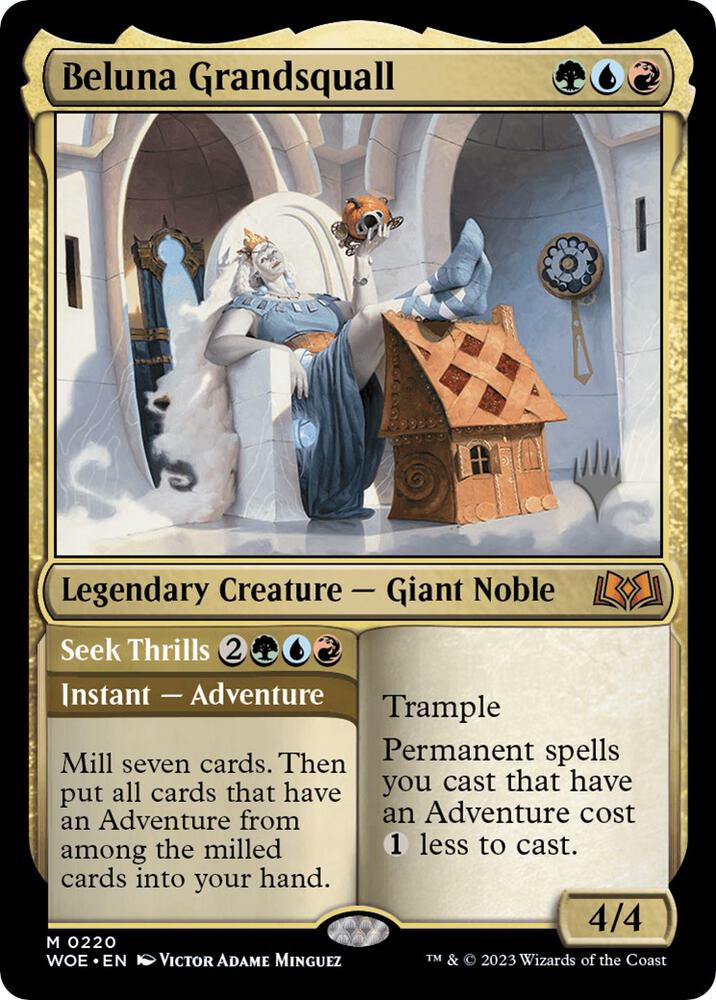 Beluna Grandsquall [Promo Pack: Wilds of Eldraine] 220