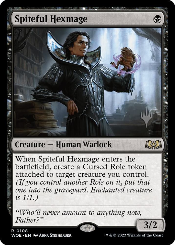 Spiteful Hexmage [Promo Pack: Wilds of Eldraine] 108