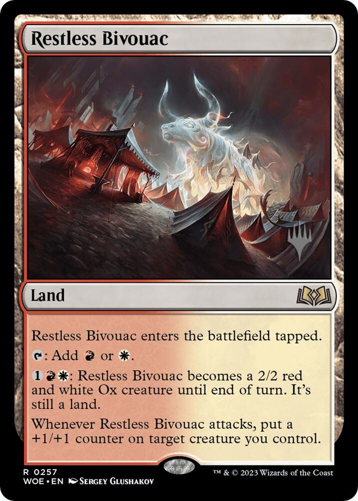 Restless Bivouac [Promo Pack: Wilds of Eldraine] 257