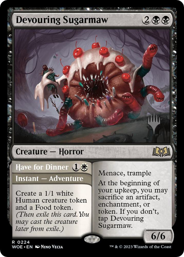Devouring Sugarmaw [Promo Pack: Wilds of Eldraine] 224