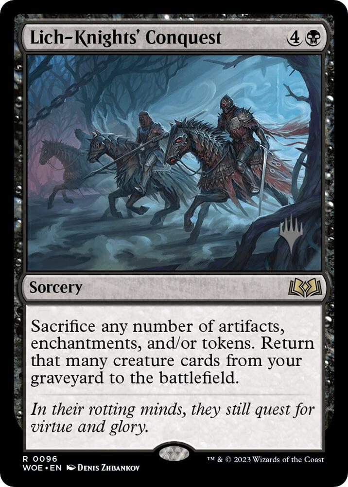 Lich-Knights' Conquest [Promo Pack: Wilds of Eldraine] 96