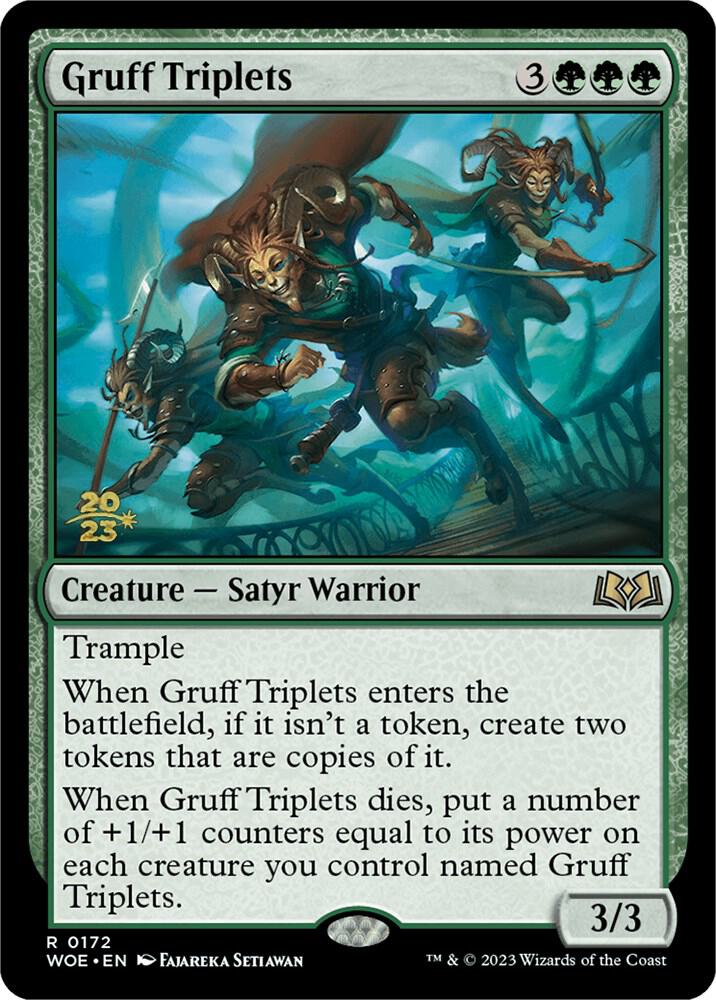 Gruff Triplets [Prerelease Cards] 172