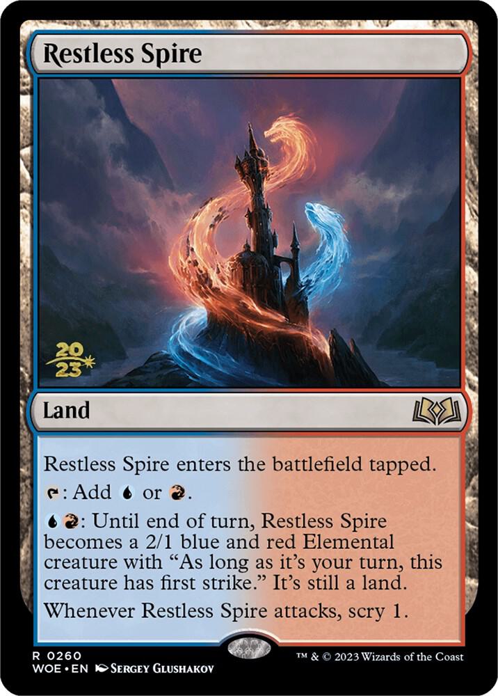Restless Spire [Prerelease Cards] 260