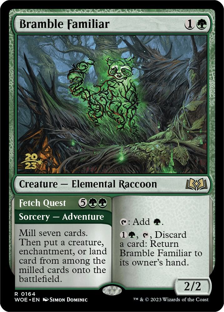 Bramble Familiar [Prerelease Cards] 164