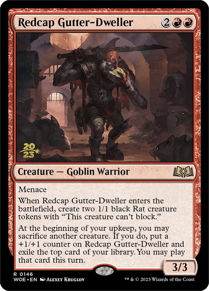 Redcap Gutter-Dweller [Prerelease Cards] 146