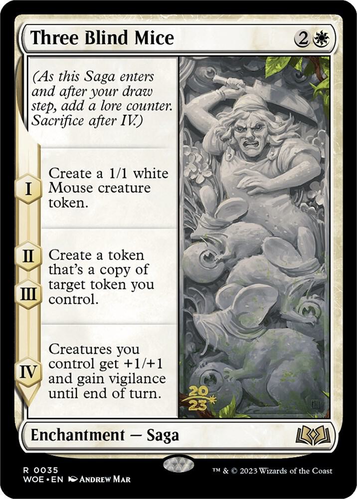 Three Blind Mice [Prerelease Cards] 35