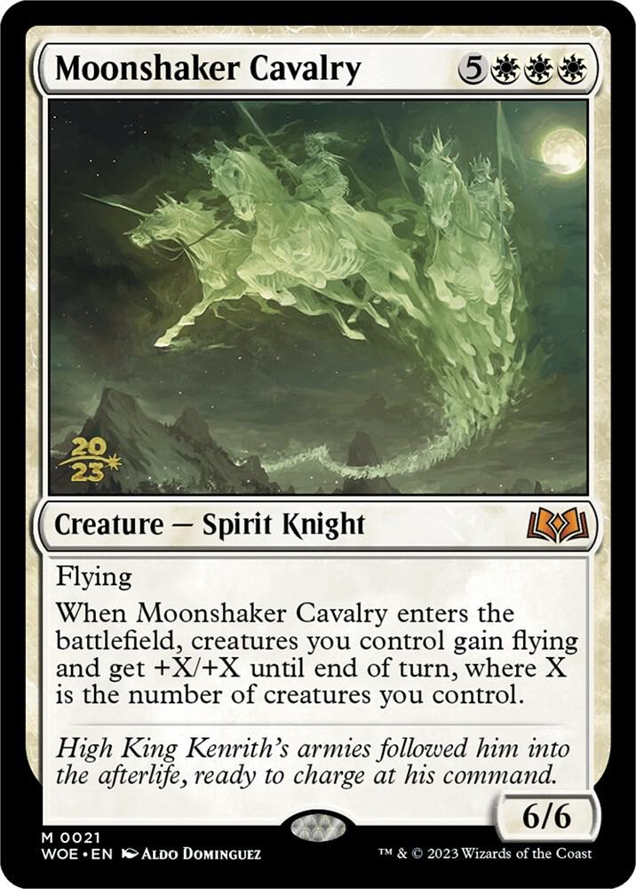 Moonshaker Cavalry [Prerelease Cards] 21
