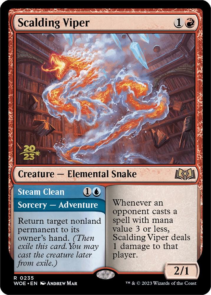 Scalding Viper [Prerelease Cards] 235