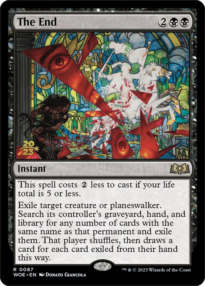 The End [Prerelease Cards] 87