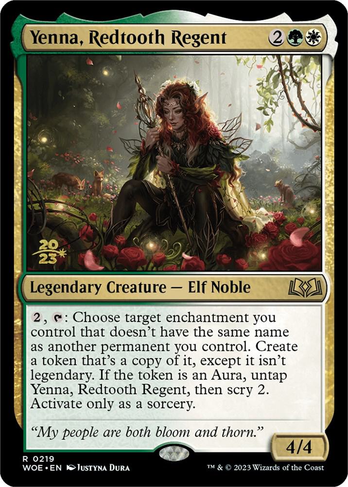 Yenna, Redtooth Regent [Prerelease Cards] 219
