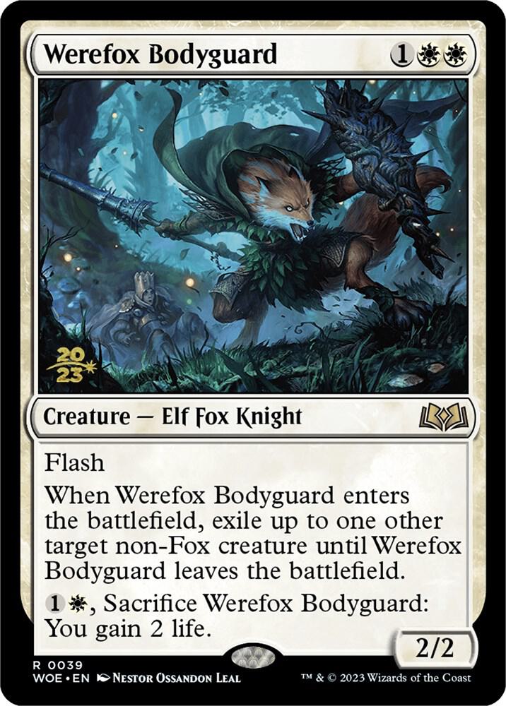 Werefox Bodyguard [Prerelease Cards] 39