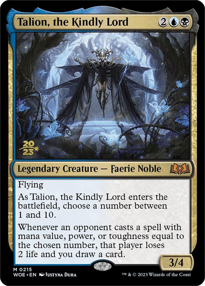 Talion, the Kindly Lord [Prerelease Cards] 215