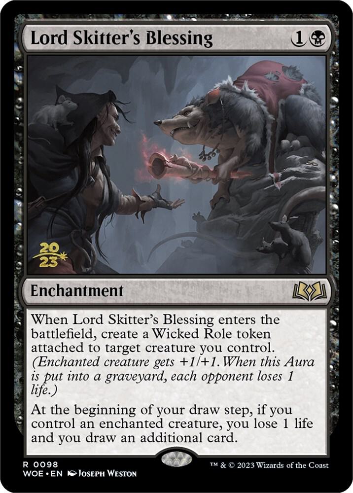 Lord Skitter's Blessing [Prerelease Cards] 98