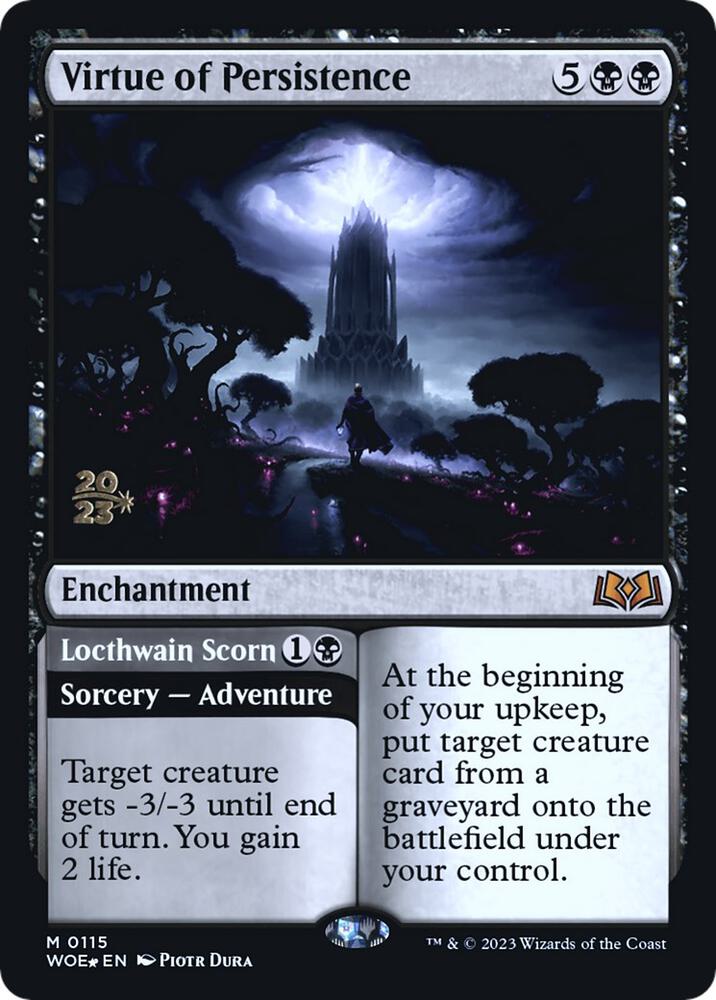 Virtue of Persistence [Prerelease Cards] 115