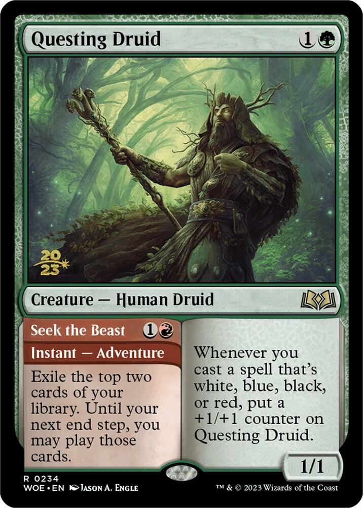Questing Druid [Prerelease Cards] 234