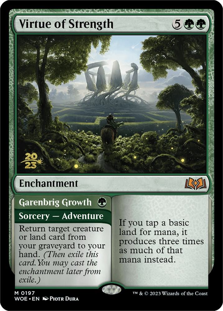 Virtue of Strength [Prerelease Cards] 197