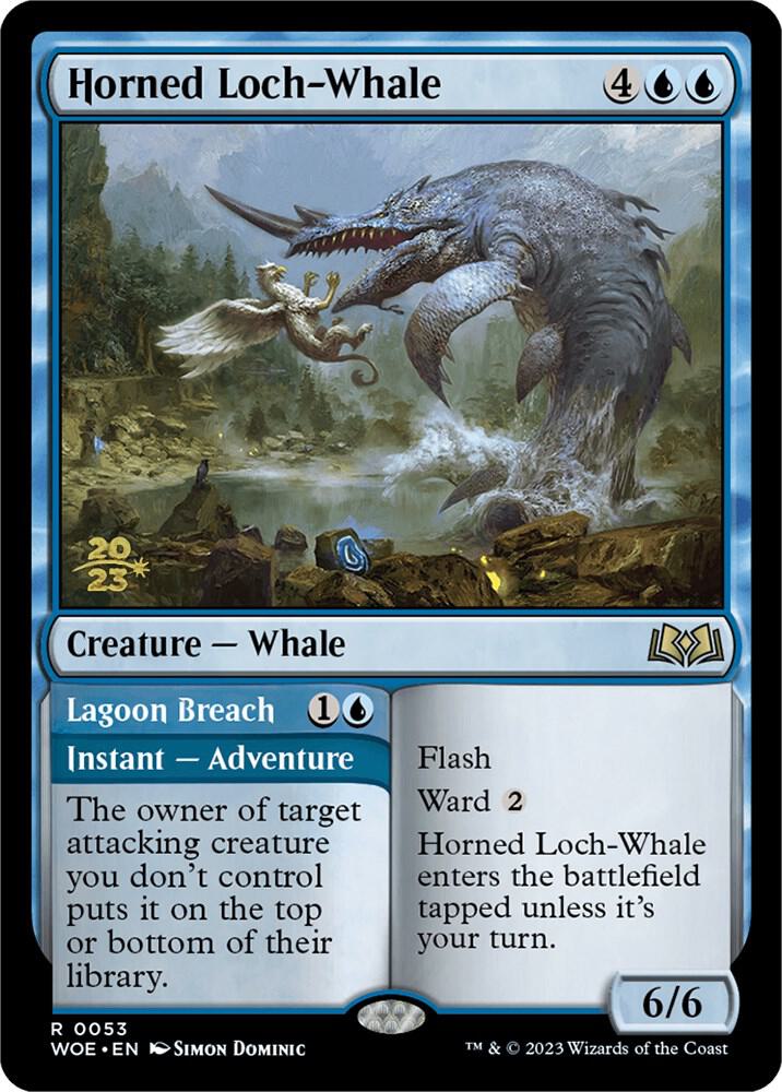 Horned Loch-Whale [Prerelease Cards] 53