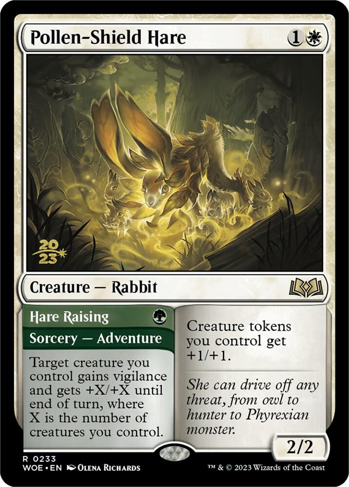 Pollen-Shield Hare [Prerelease Cards] 233