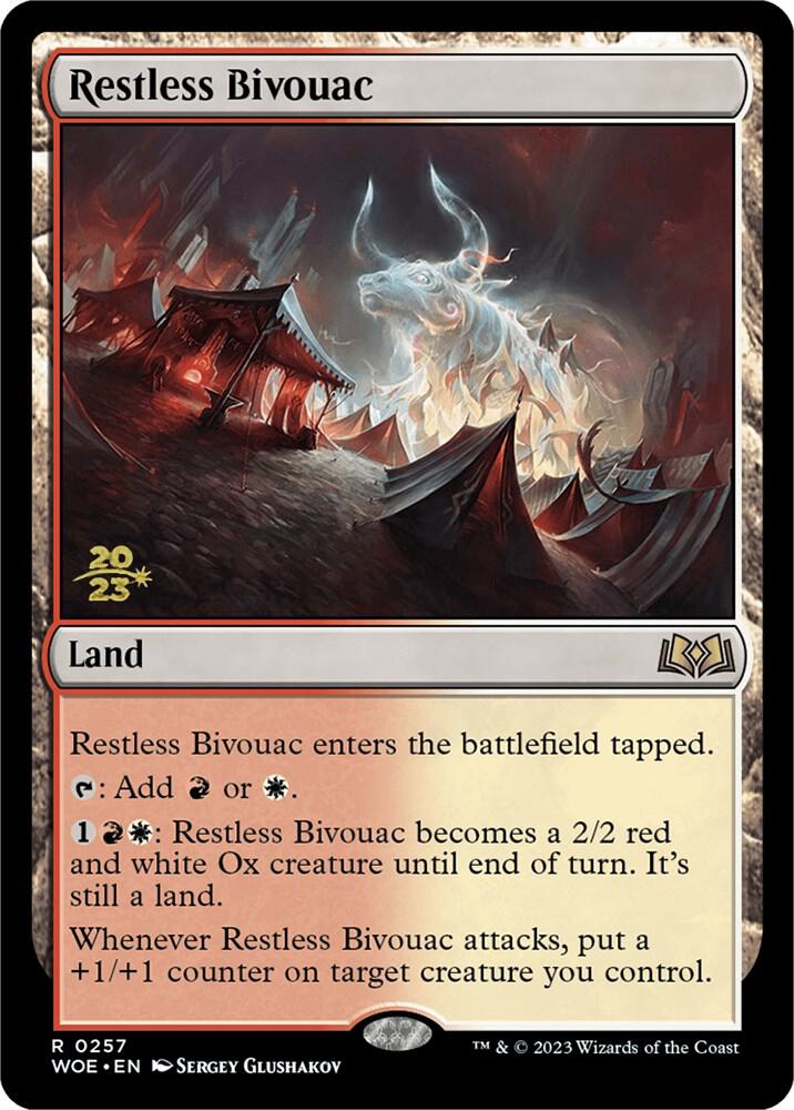 Restless Bivouac [Prerelease Cards] 257