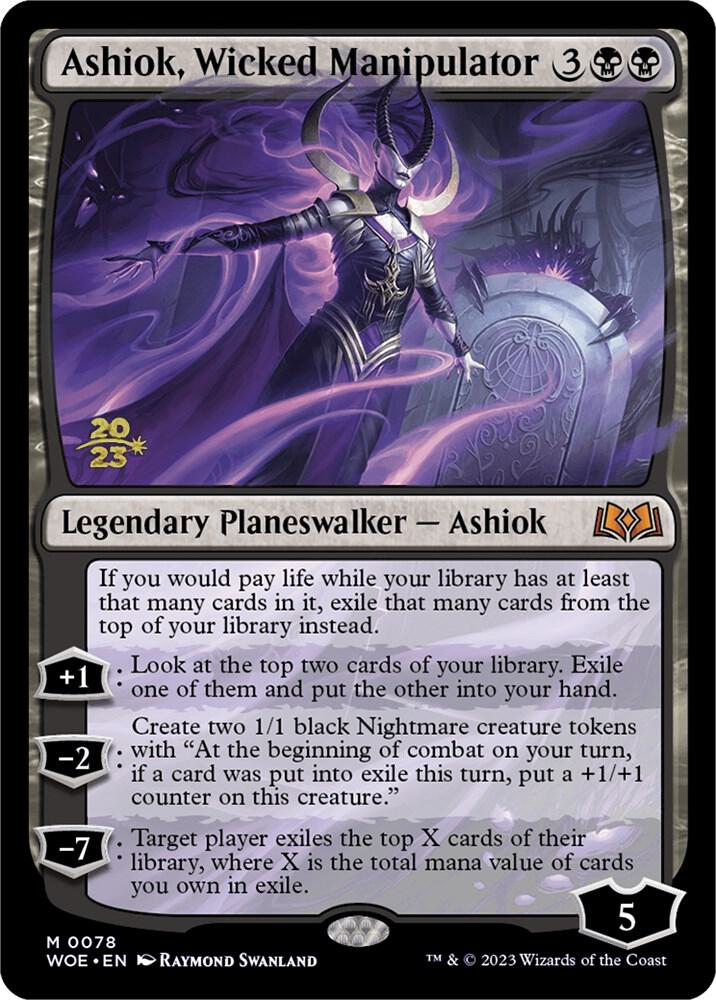 Ashiok, Wicked Manipulator [Prerelease Cards] 78