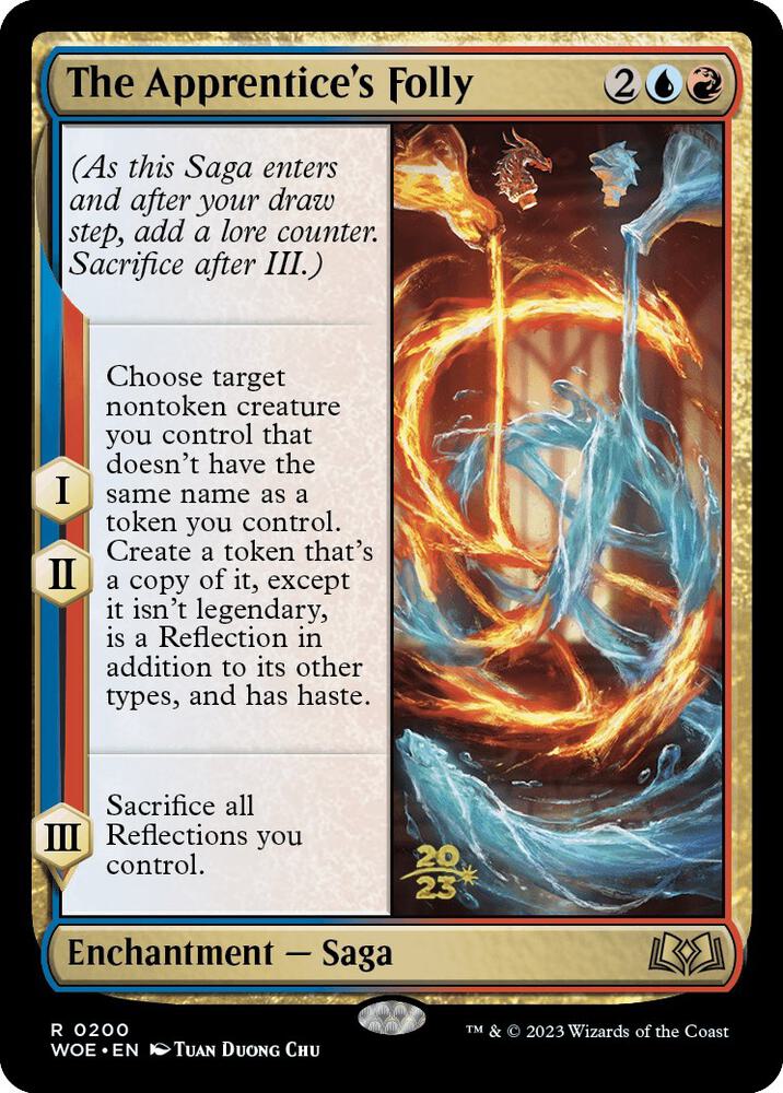 The Apprentice's Folly [Prerelease Cards] 200