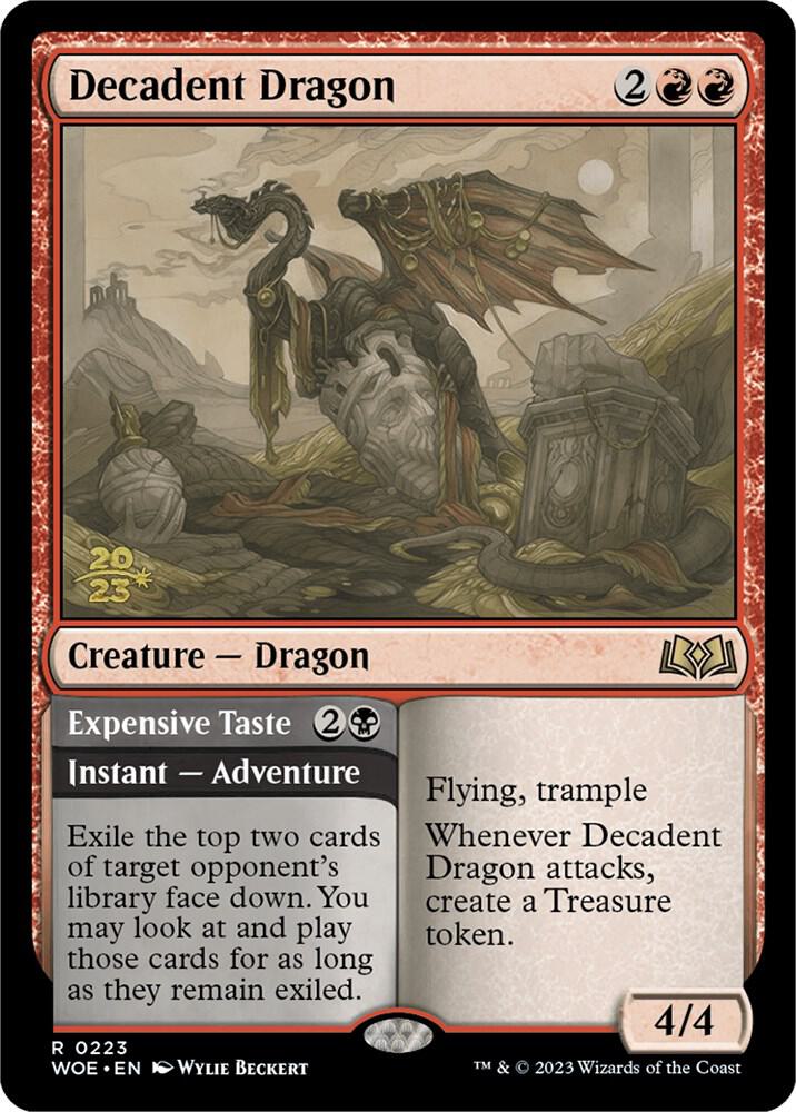 Decadent Dragon [Prerelease Cards] 223