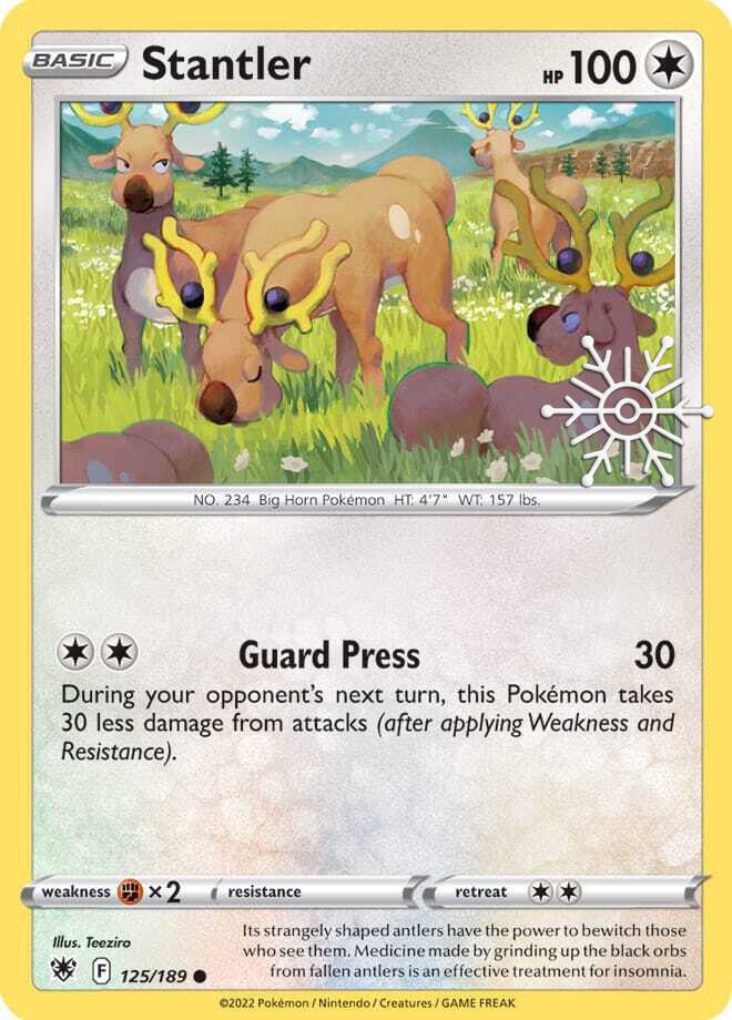 Stantler - 125/189 (Holiday Calendar) [Miscellaneous Cards & Products] 125/189