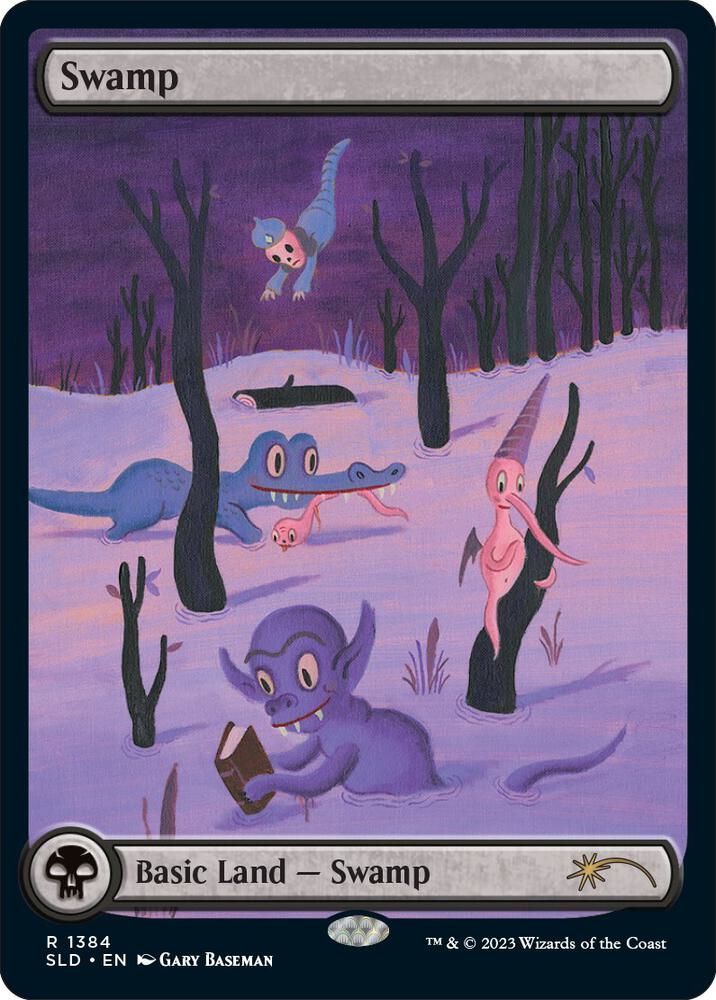 Swamp (1384) [Secret Lair Drop Series] 1384