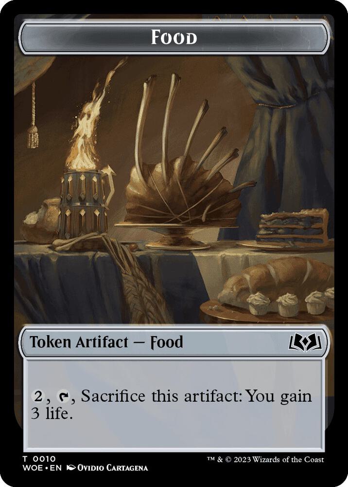 Food (0010) Token [Wilds of Eldraine] 10