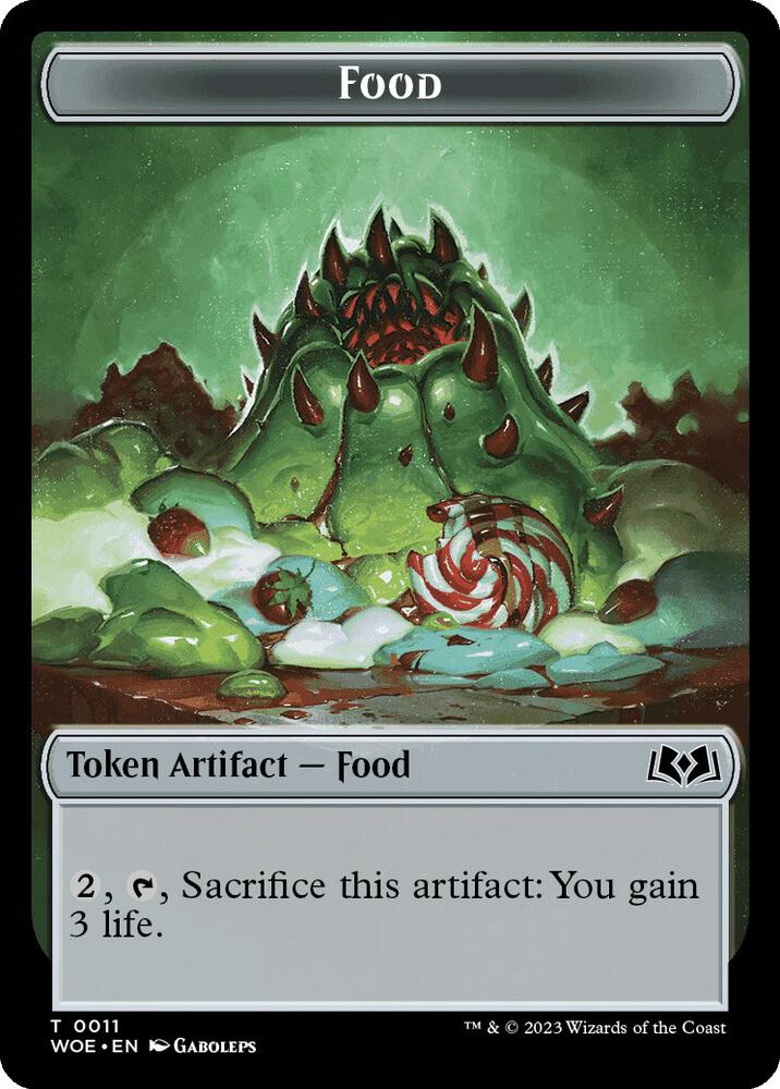 Food (0011) Token [Wilds of Eldraine] 11