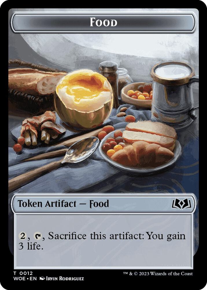 Food (0012) Token [Wilds of Eldraine] 12