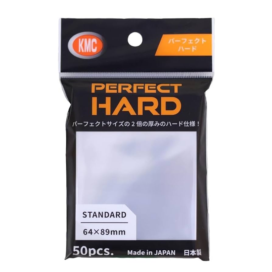 KMC Perfect Hard Standard Sized Sleeves (50pcs)