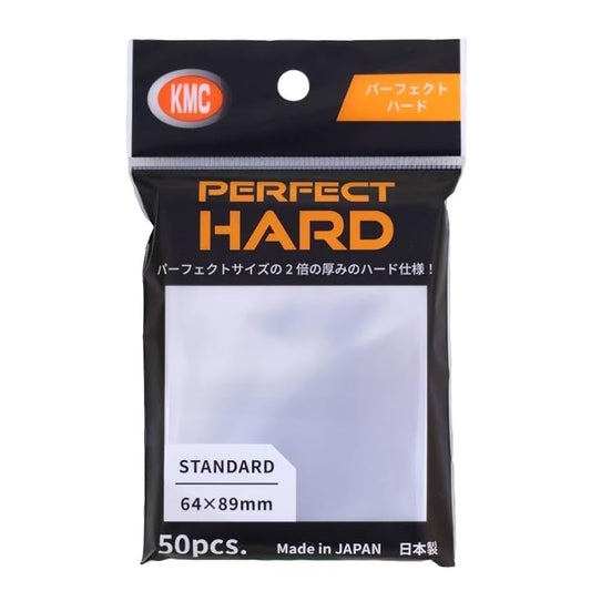 KMC Perfect Hard Standard Sized Sleeves (50pcs)