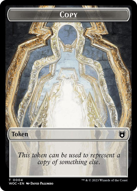 Copy // Royal Role / Virtuous Role Double-Sided Token [Commander: Wilds of Eldraine] 2 // 4