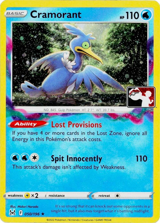 Cramorant - 050/196 (Cosmos Holo) [Prize Pack Series Cards] 050/196