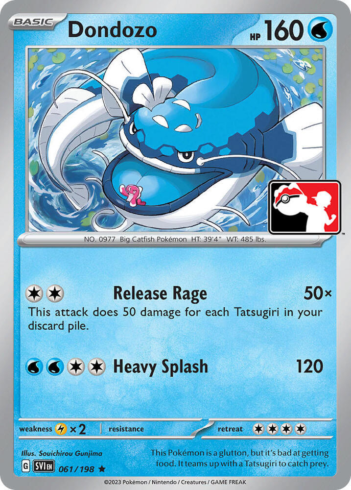 Dondozo - 061/198 [Prize Pack Series Cards] 061/198