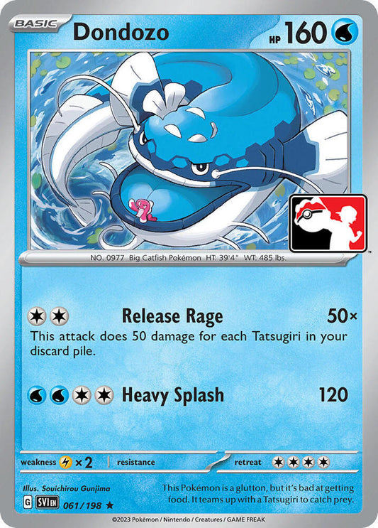 Dondozo [Prize Pack Series Cards] 061/198