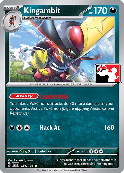 Kingambit [Prize Pack Series Cards] 134/198
