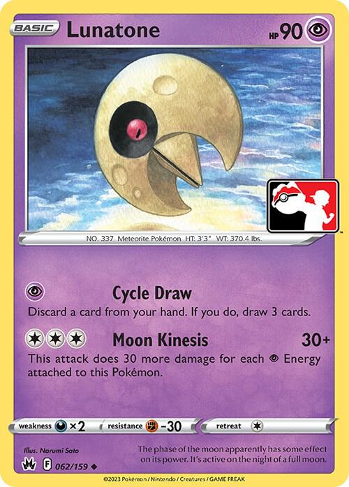 Lunatone [Prize Pack Series Cards] 062/159