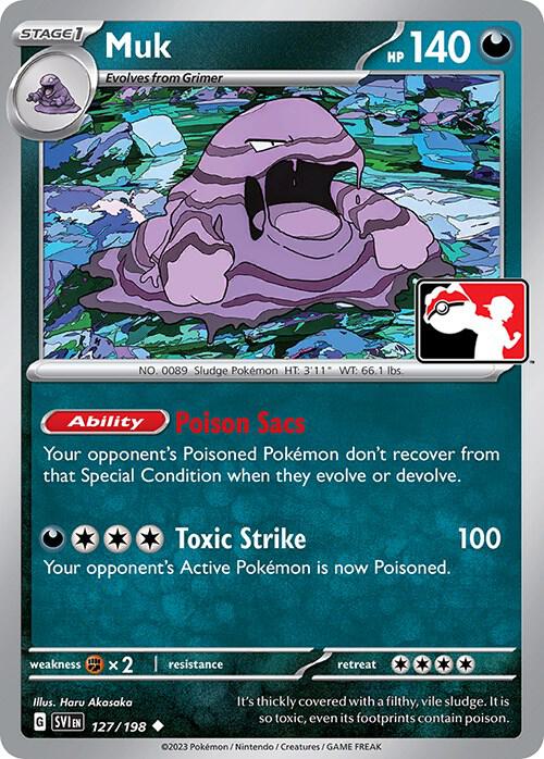 Muk [Prize Pack Series Cards] 127/198