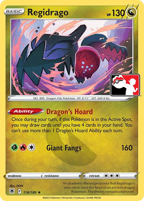 Regidrago - 118/189 [Prize Pack Series Cards] 118/189