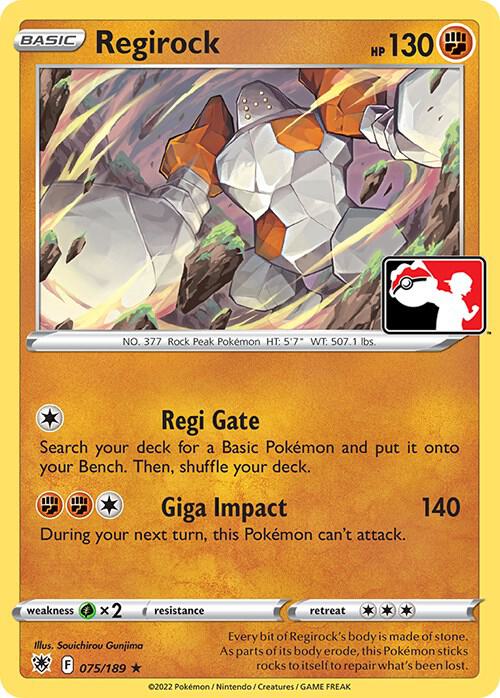 Regirock [Prize Pack Series Cards] 075/189