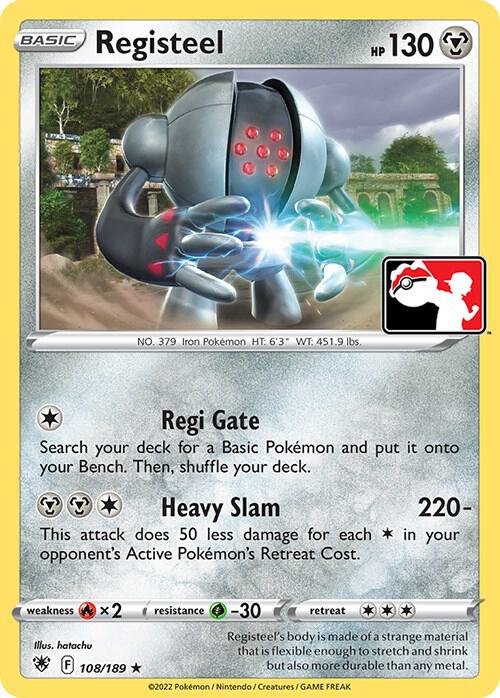 Registeel [Prize Pack Series Cards] 108/189