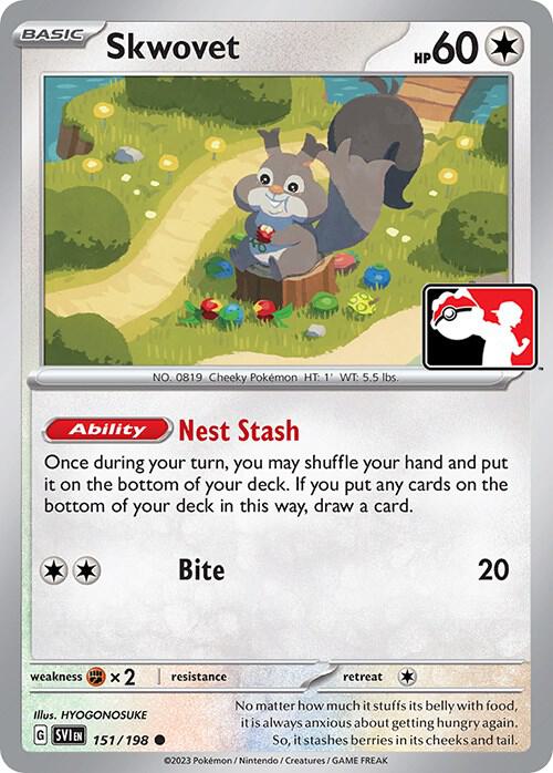 Skwovet [Prize Pack Series Cards] 151/198