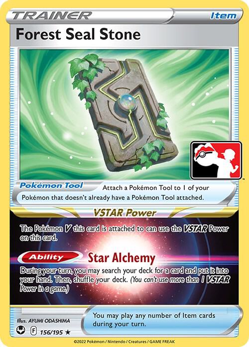 Forest Seal Stone [Prize Pack Series Cards] 156/195