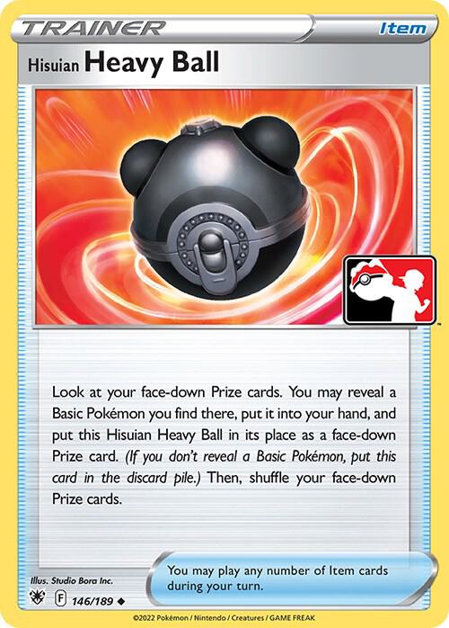 Hisuian Heavy Ball - 146/189 [Prize Pack Series Cards] 146/189