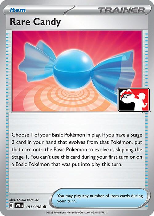 Rare Candy - 191/198 [Prize Pack Series Cards] 191/198